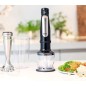 Braun MQ 7025X 0,6 L Nedsænkning blender 1000 W Sort, Rustfrit stål